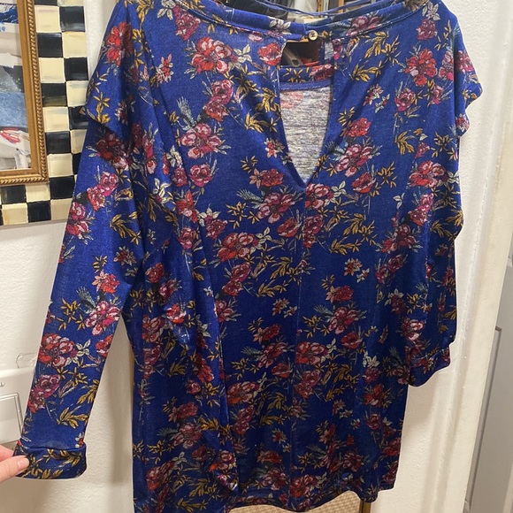 Free People Floral Top - Picture 6 of 14